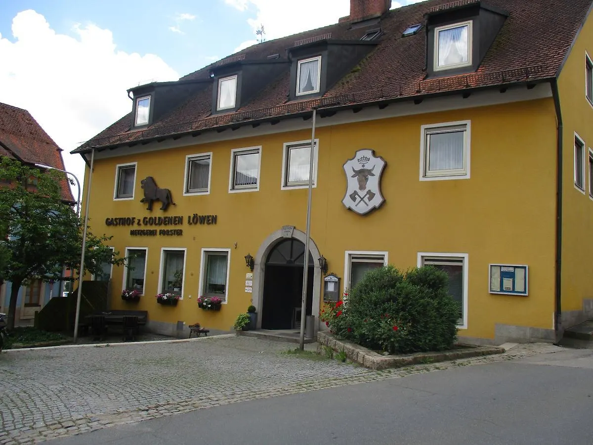 Landgasthof Zum Goldenen Loewen Moosbach  Mini-hôtel Moosbach (Oberpfalz)